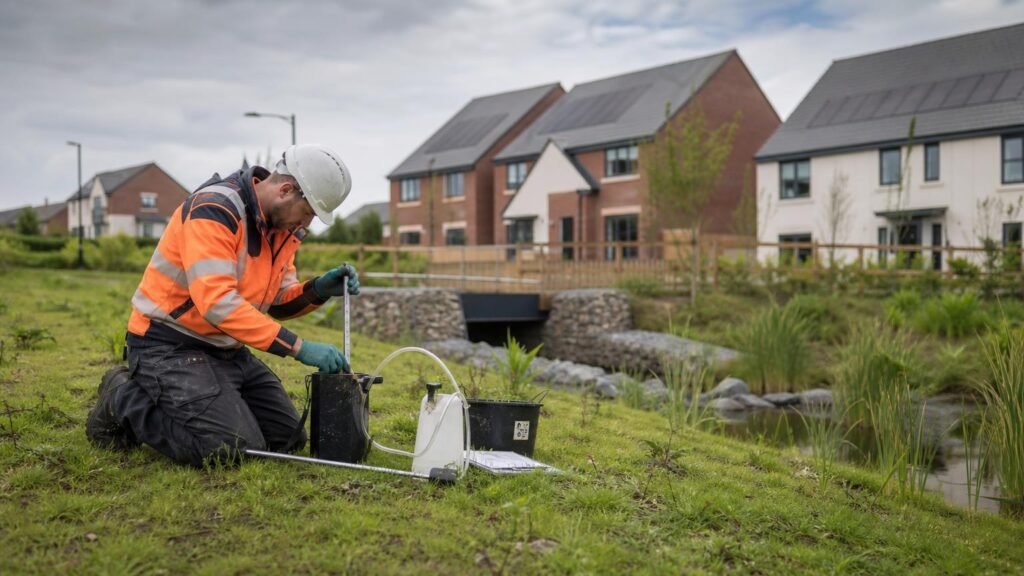 How Infiltration Testing Helps with Sustainable Drainage Systems (SuDS)
