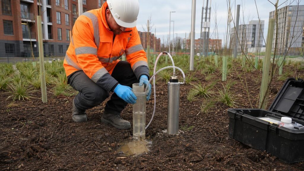 Infiltration Testing in Manchester – BRE 365 Compliant Reports