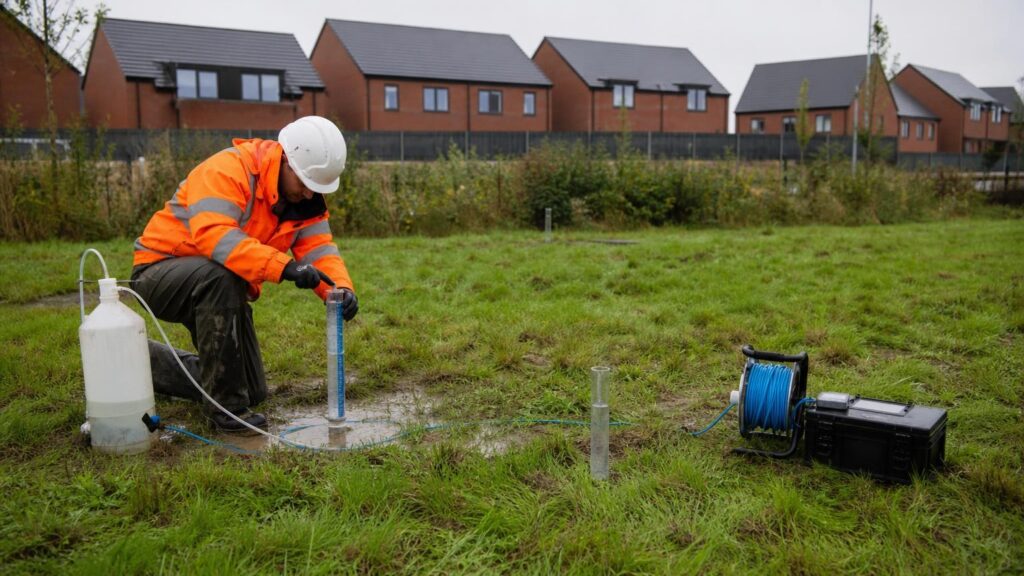 Infiltration Testing in Nottingham – BRE 365 Compliant Reports