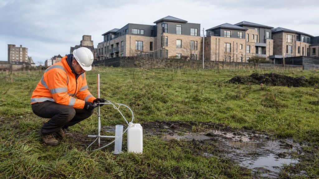 Infiltration Testing in Edinburgh – BRE 365 Compliant Reports