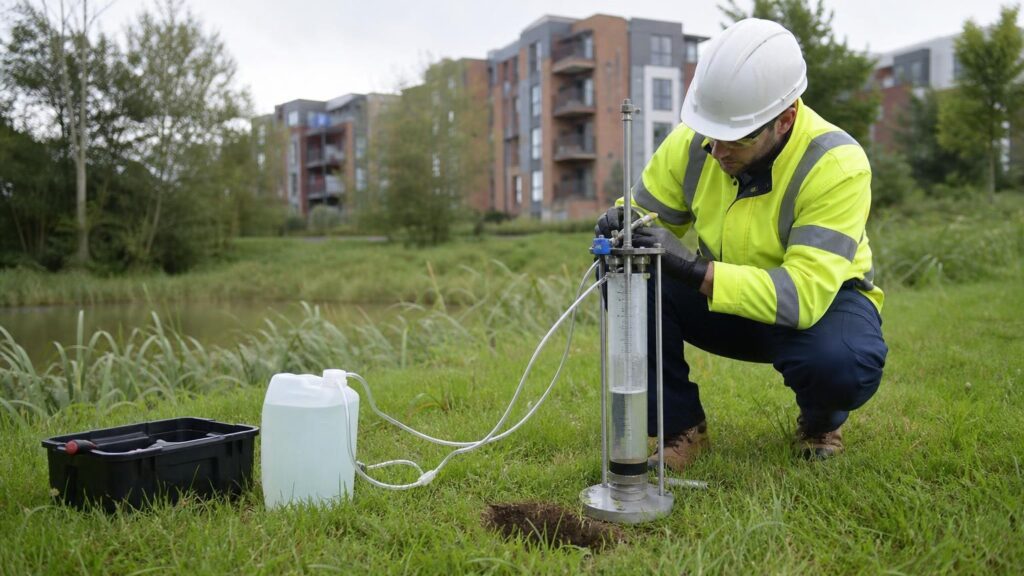 Infiltration Testing in Reading – BRE 365 Compliant Reports