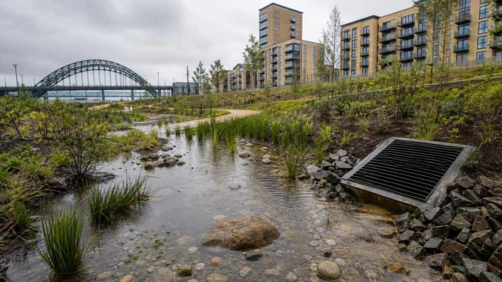 Are SuDS now expected on your scheme in Newcastle?