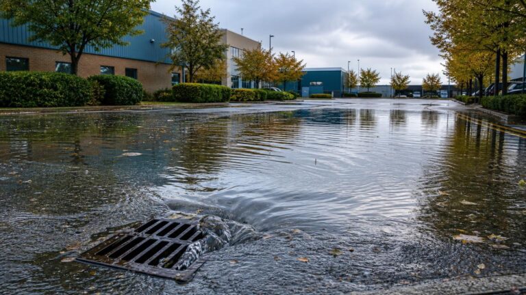 Flood Risk & Drainage: Practical Steps UK Sites Can Take Before the Next Downpour