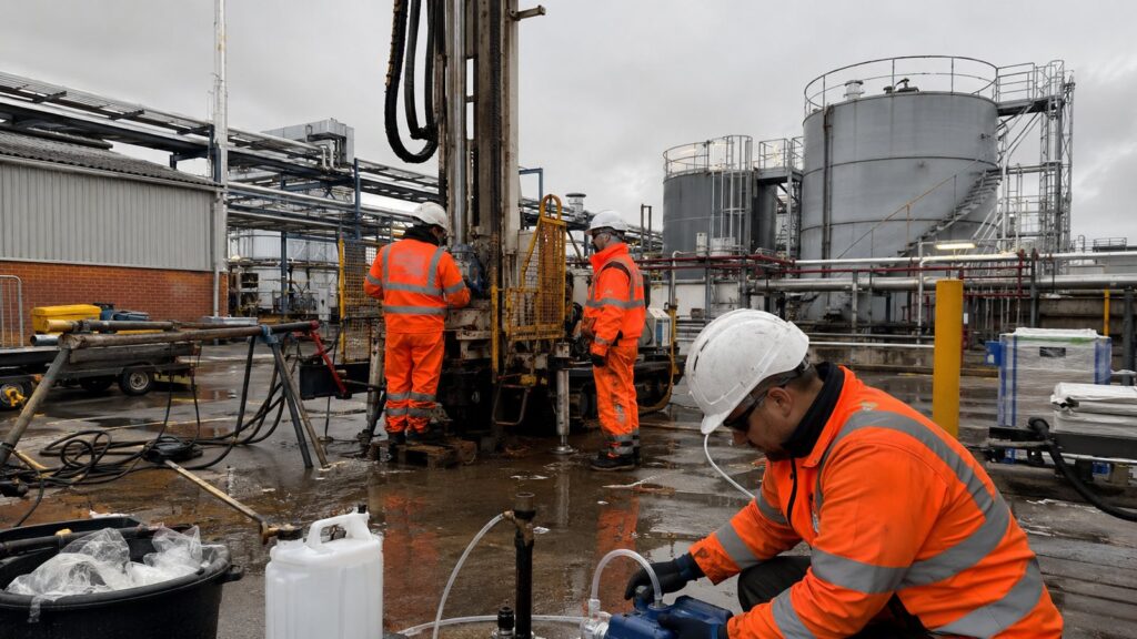 Ground Investigation for Delf UK in Birkenhead - EnviroSolution case study