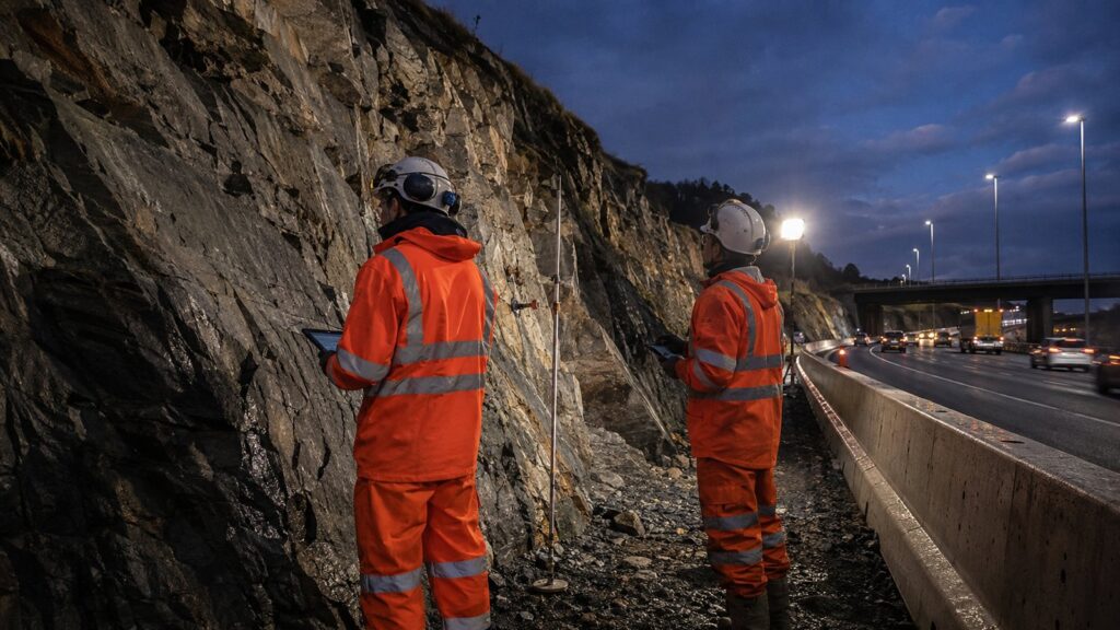 M65 Rock Face Stability Assessment - EnviroSolution case study
