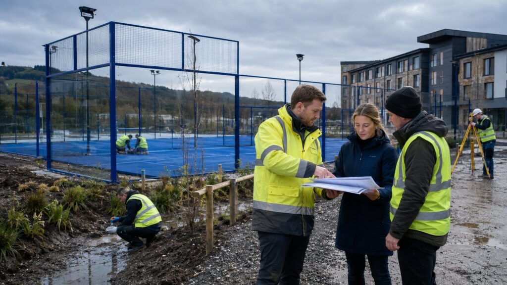 Urgent Padel Court Planning Condition Discharge - EnviroSolution case study