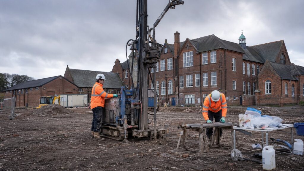 Ysgol St Christophers Geo-Environmental Site Investigation - EnviroSolution case study