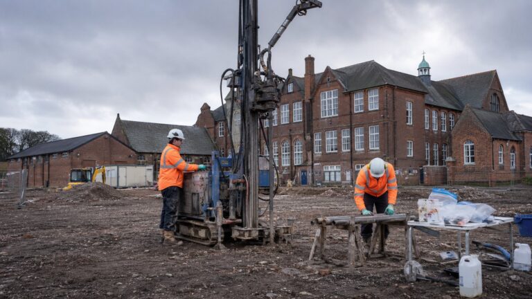 Ysgol St Christophers Geo-Environmental Site Investigation - EnviroSolution case study
